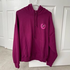 Brand new pink hoodie jacket